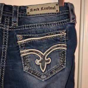 Rock Revival Julie crop Jean 29